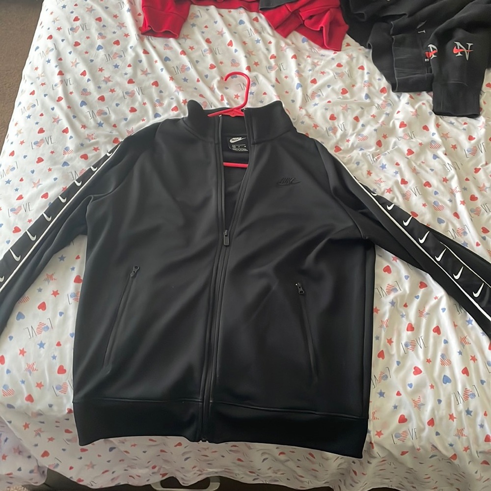 Black Nike Turtleneck zip-up